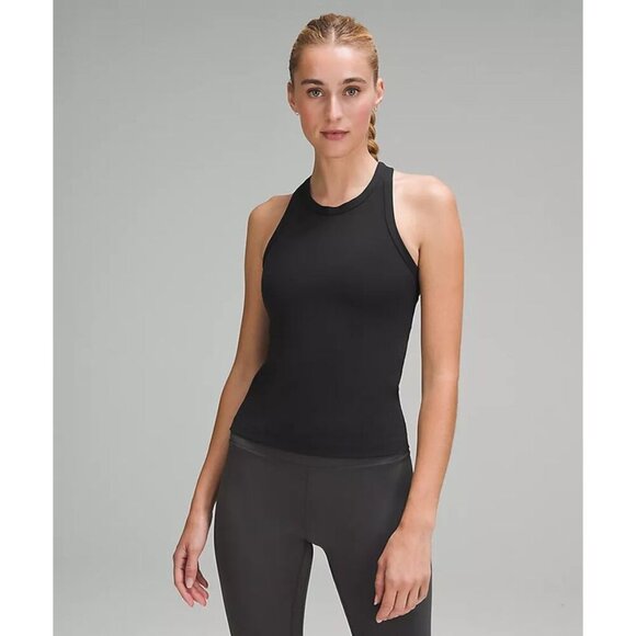 Align Waist-Length Racerback - Black - Picture 1 of 5